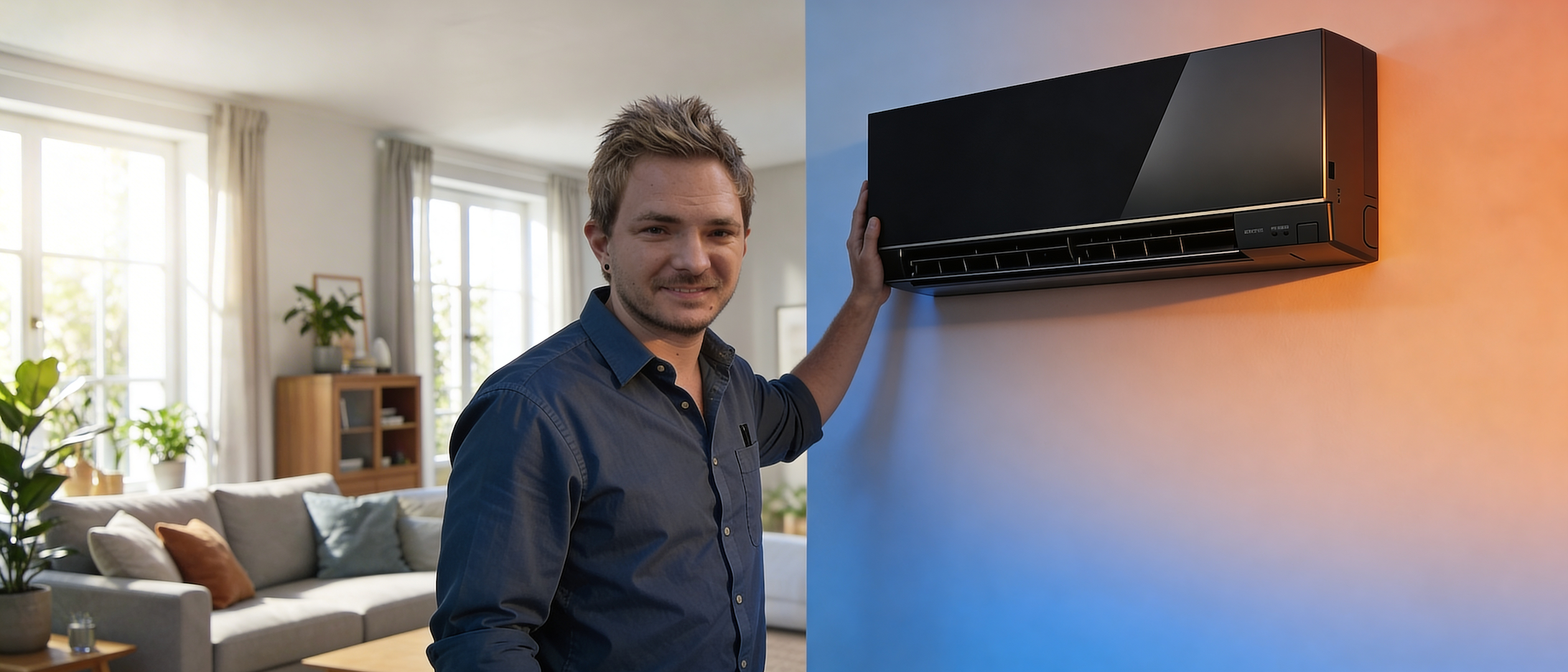 Klimaanlage Installation Banner